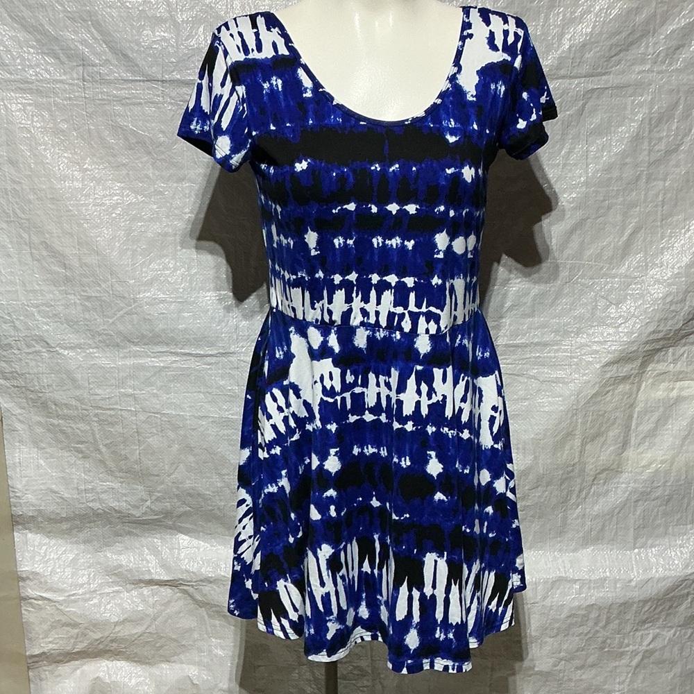 Bobbie Brooks Plus Size Womens Tie Dye Dress Size 1X